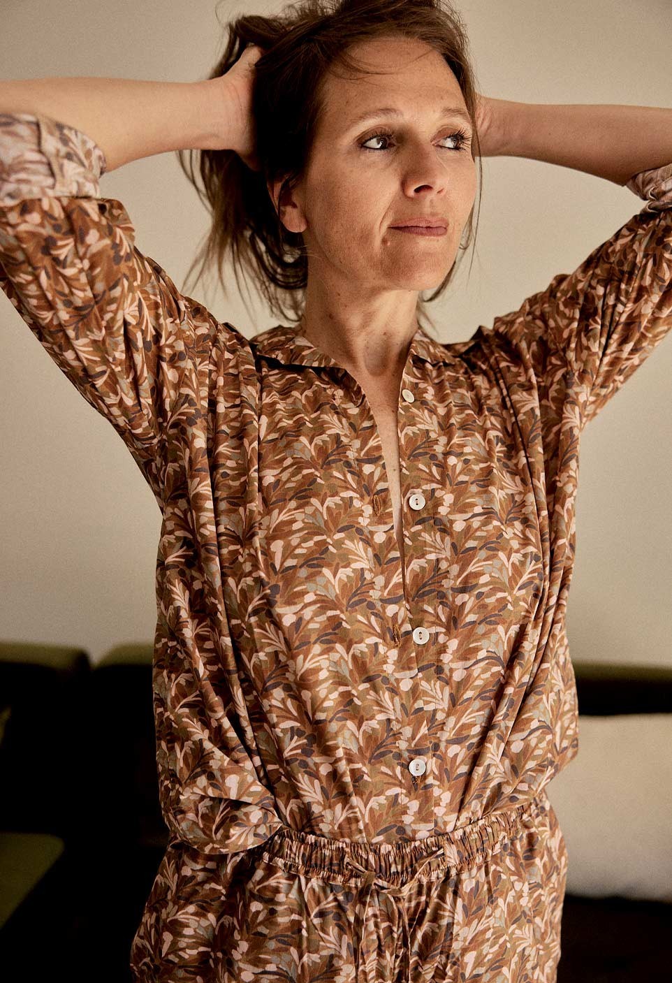 Songe Noisette pyjama shirt