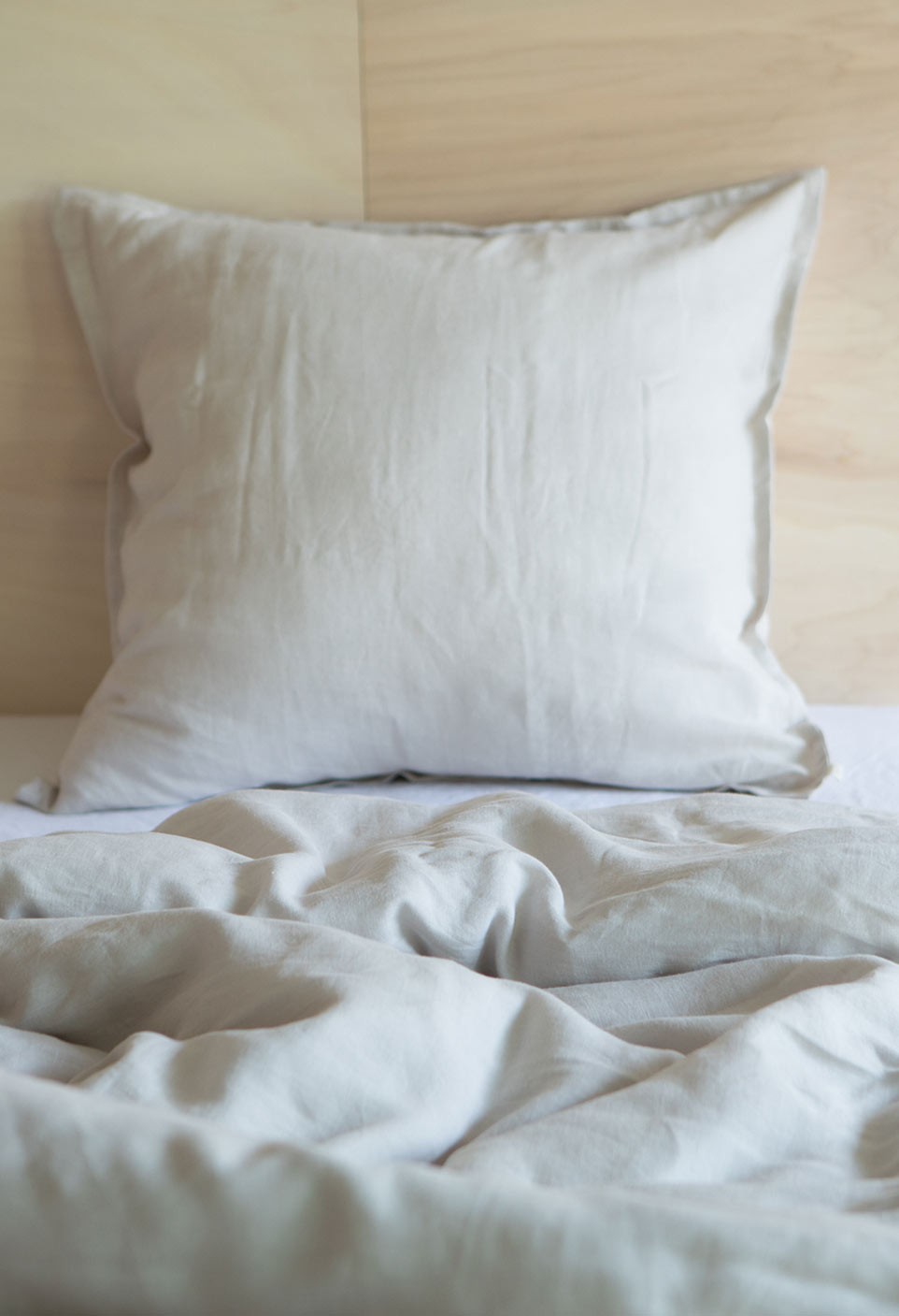 WASHED LINEN DUVET COVER  DUNE