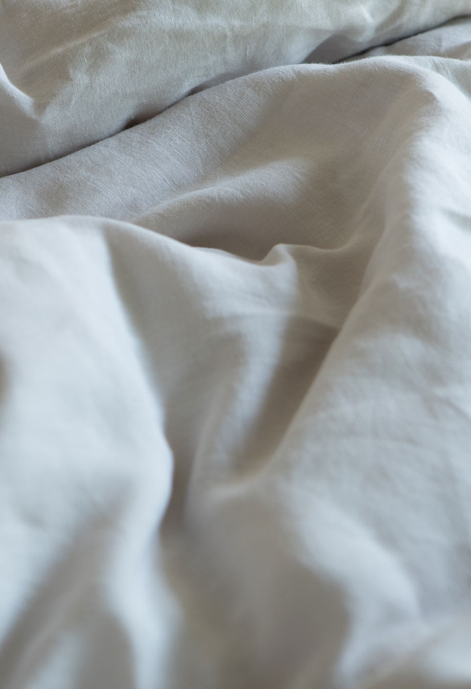 WASHED LINEN DUVET COVER  DUNE