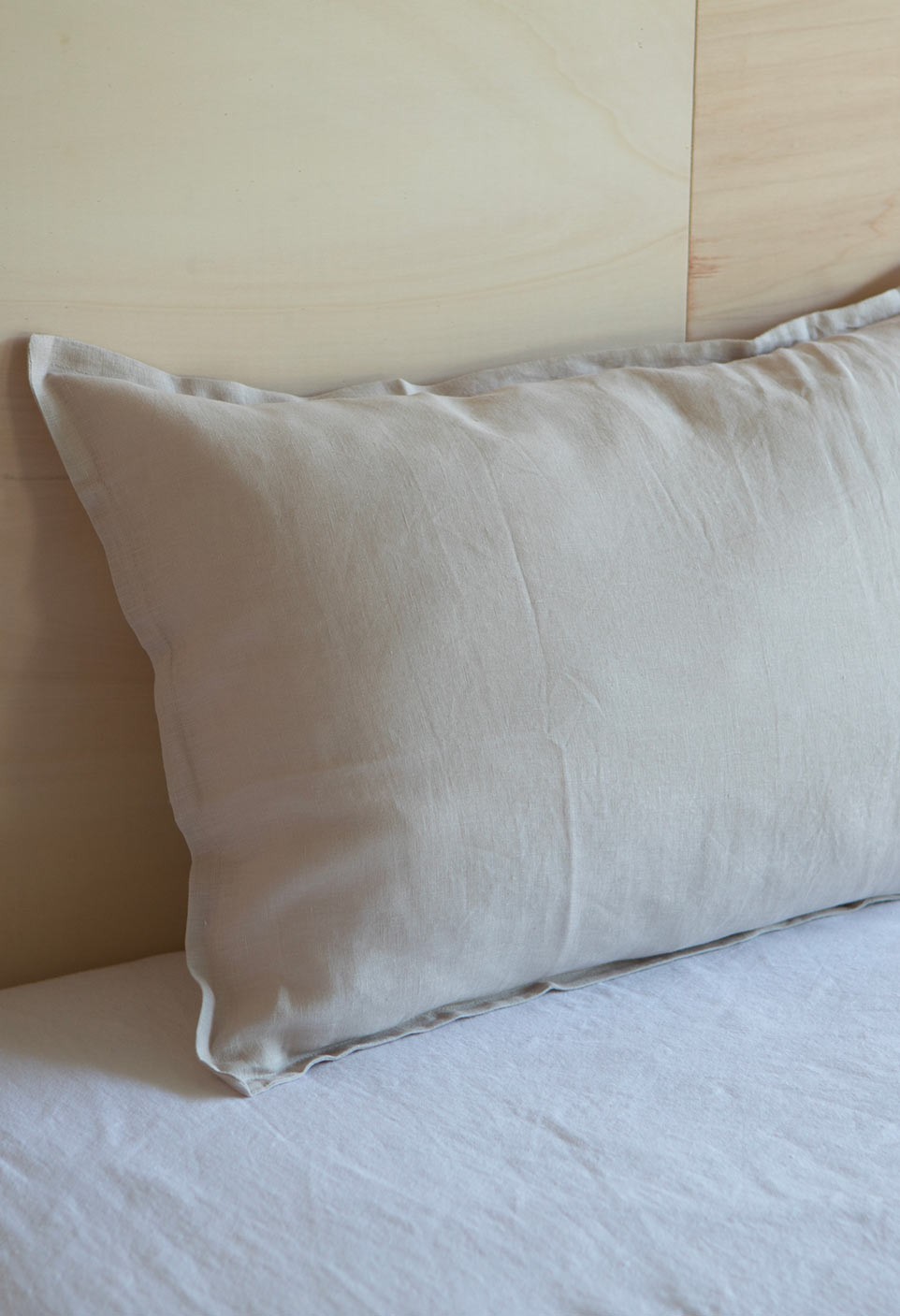 WASHED LINEN EUROSHAM / PILLOWCASE DUNE