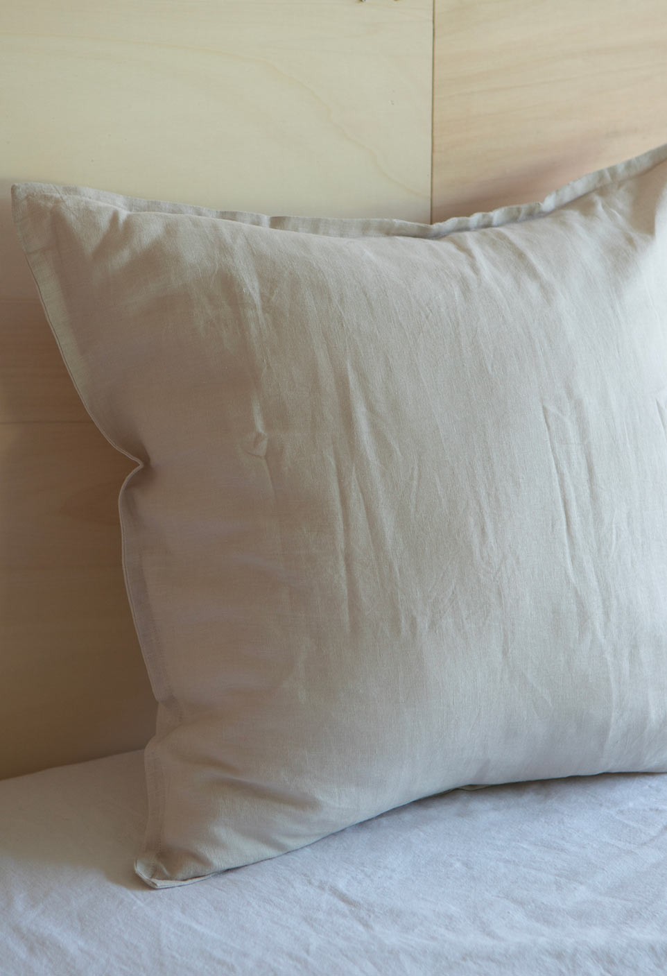 WASHED LINEN EUROSHAM / PILLOWCASE DUNE