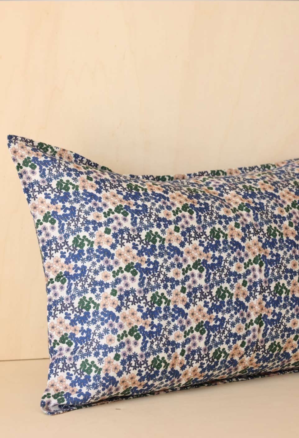 PILLOWCASE FLOWER AZUR