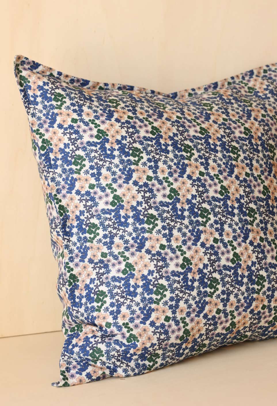 PILLOWCASE FLOWER AZUR