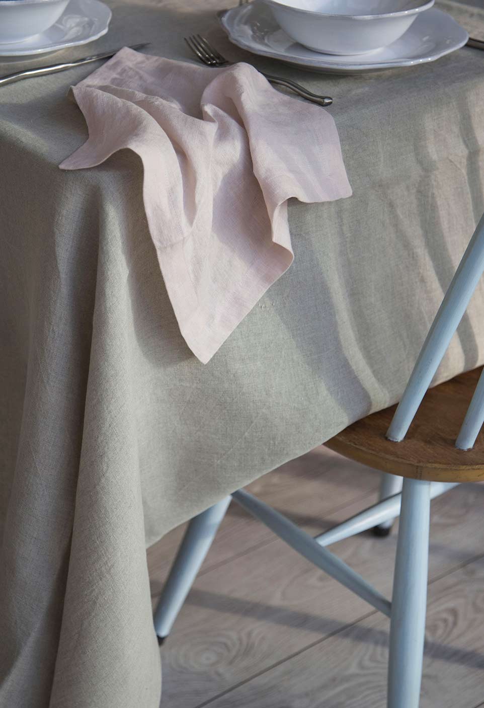 washed linen tablecloth natural | Gabrielle Paris