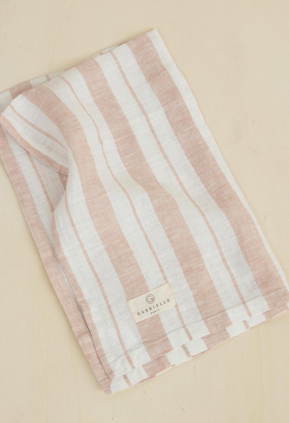 DISCLOTH  LARGE STRIPE GLAISE/MILK