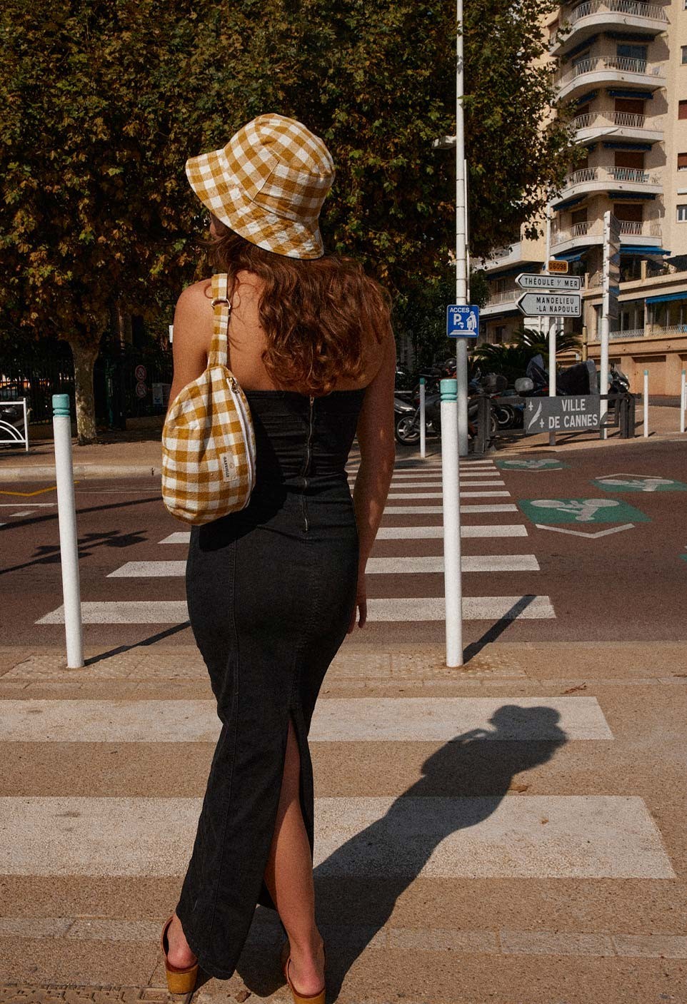 SUN HAT  HONORÉ JAUNE