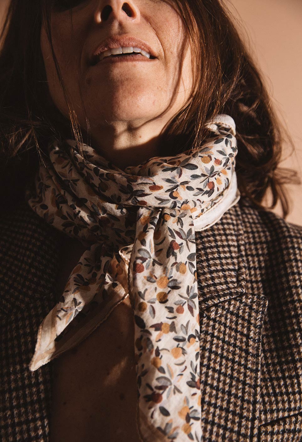 FOULARD BLOOM  MIEL