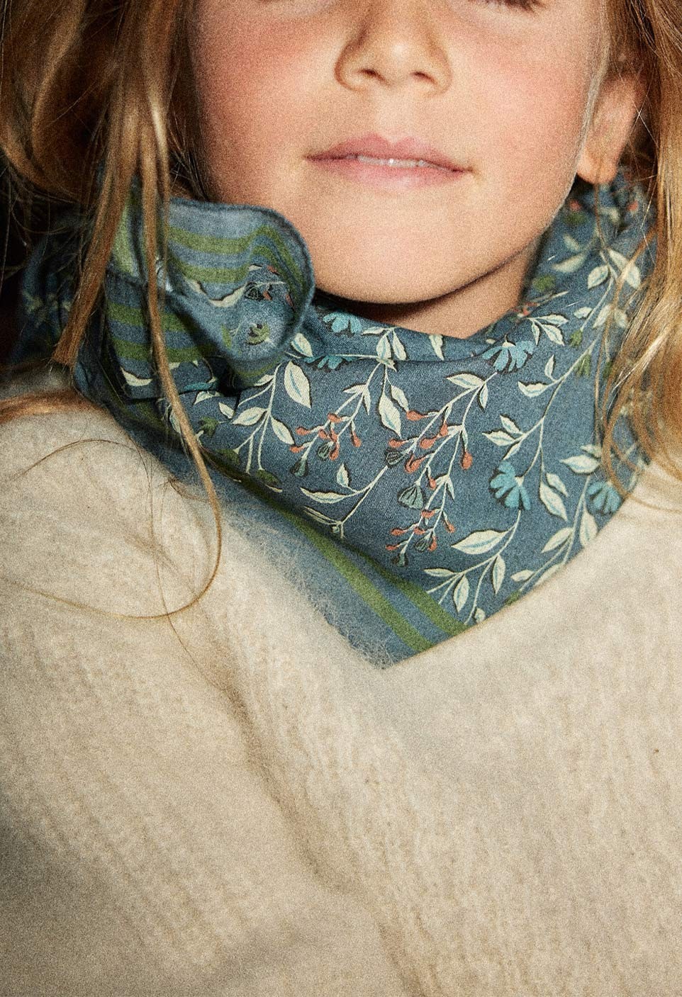 FOULARD BOHÈME  COBALT