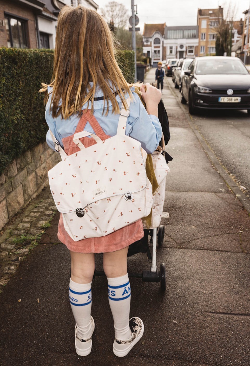 SAC CARTABLE  BLOSSOM DRAGÉE