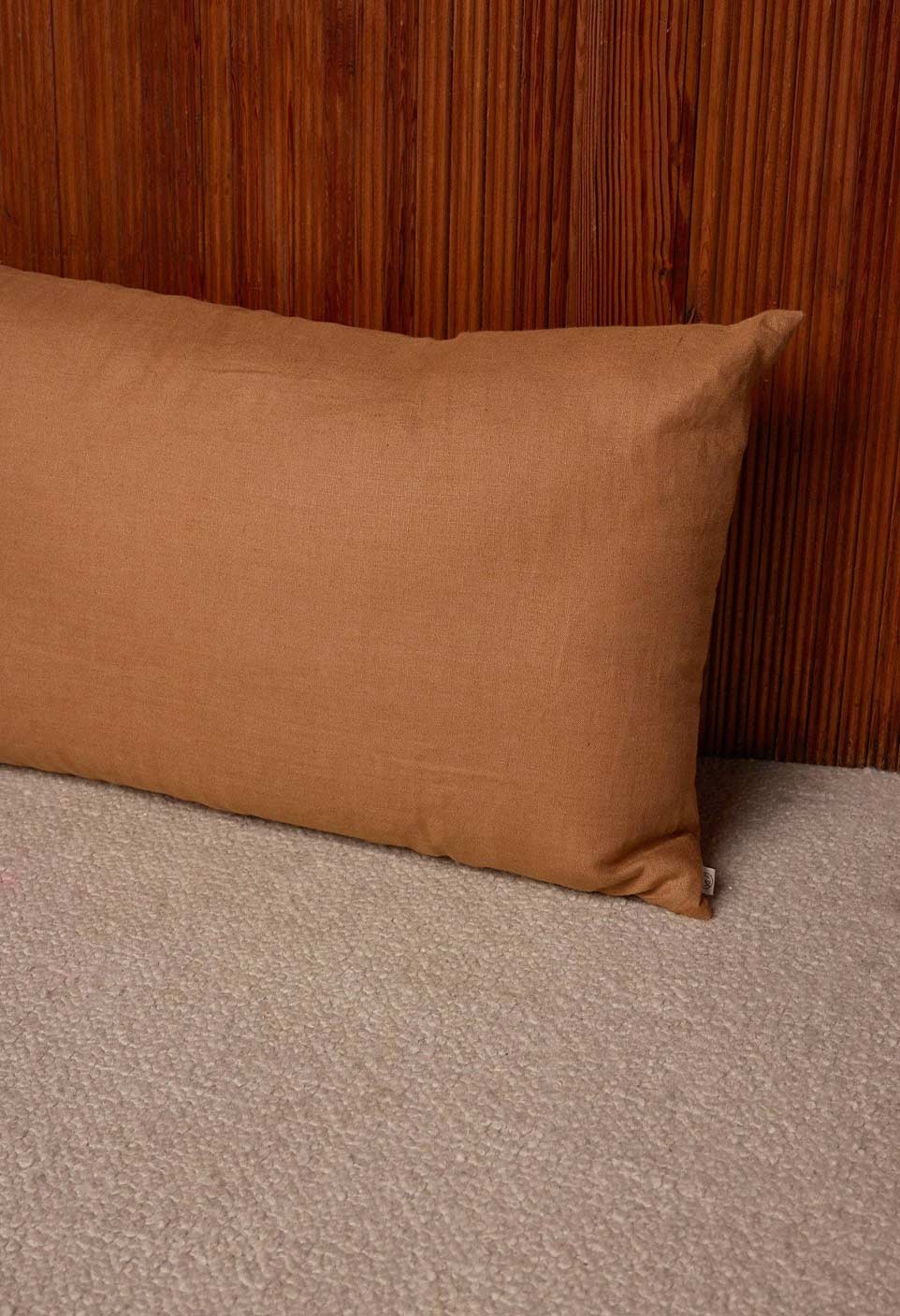 Sao Paulo cushion Tobacco linen - Comfort and elegance, natural style