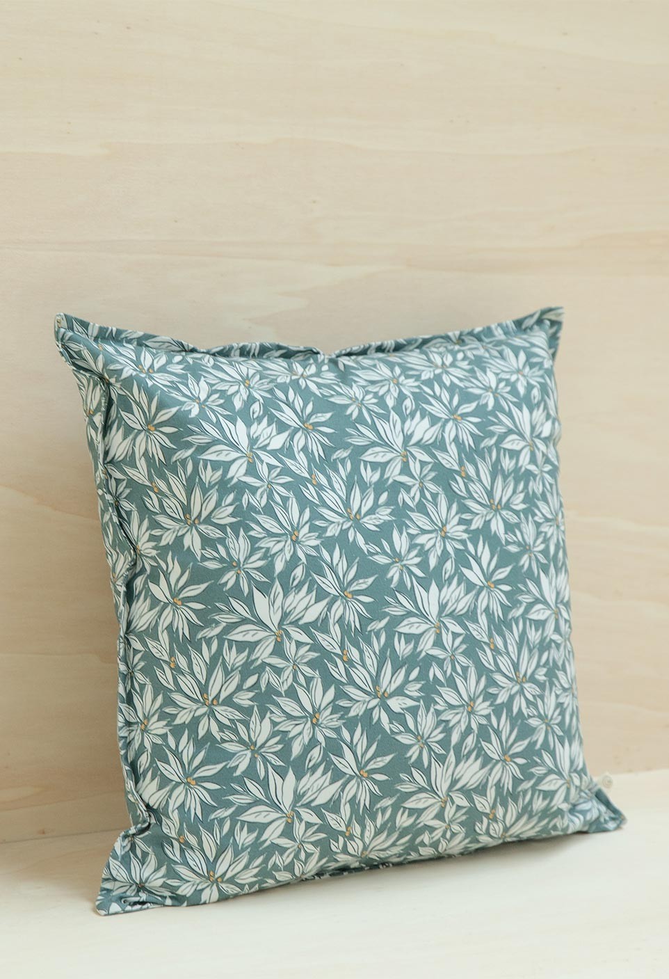 Havana cushion palma céladon - home - cotton