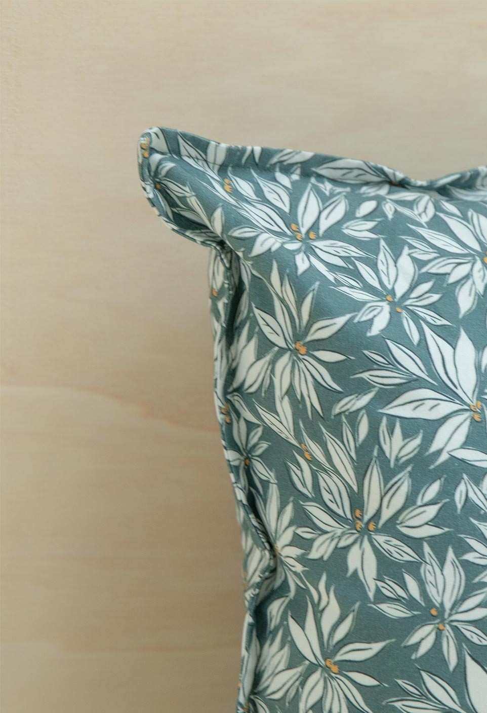 Havana cushion palma céladon - home - cotton