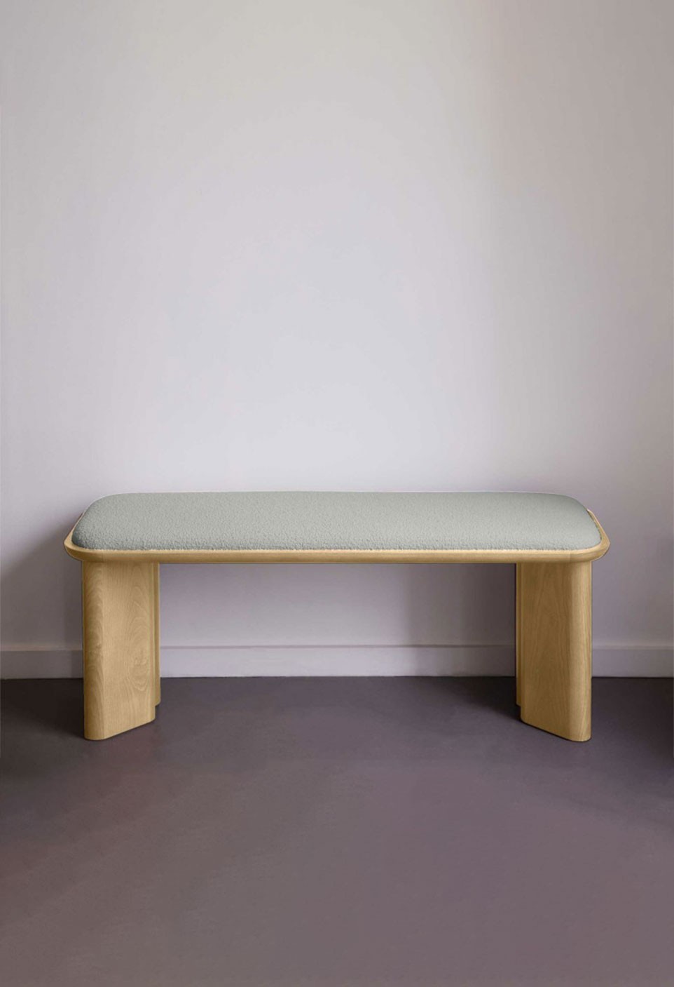 LAZARE BENCH  NATURAL WOOD