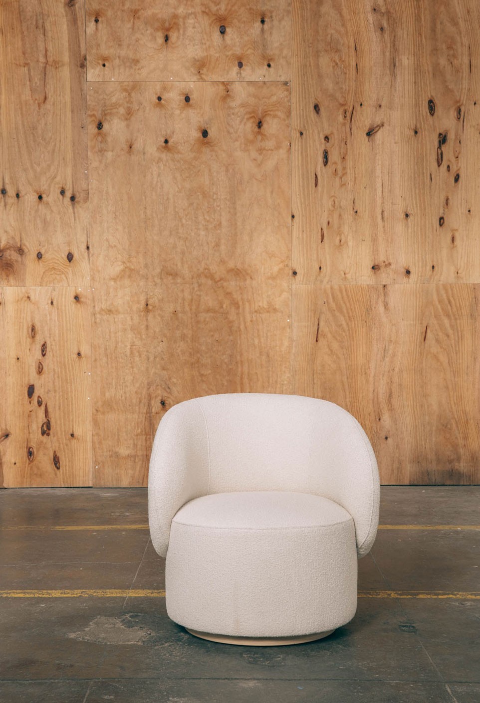 AUGUSTE ARMCHAIR  NATURAL OAK FINISH