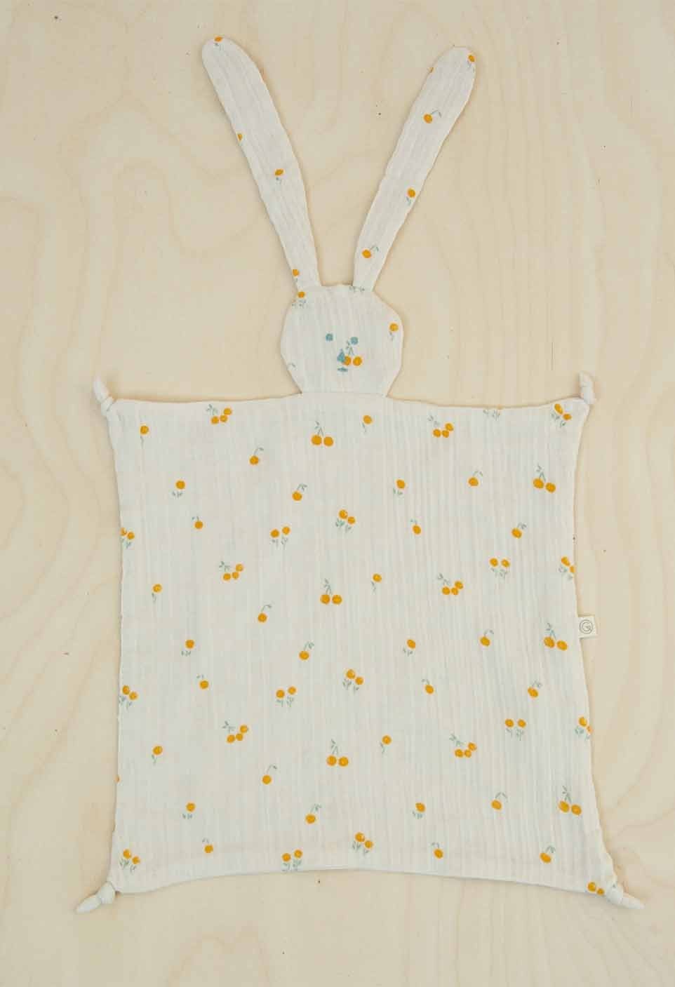 DOUDOU LAPIN  BLOSSOM SAFRAN