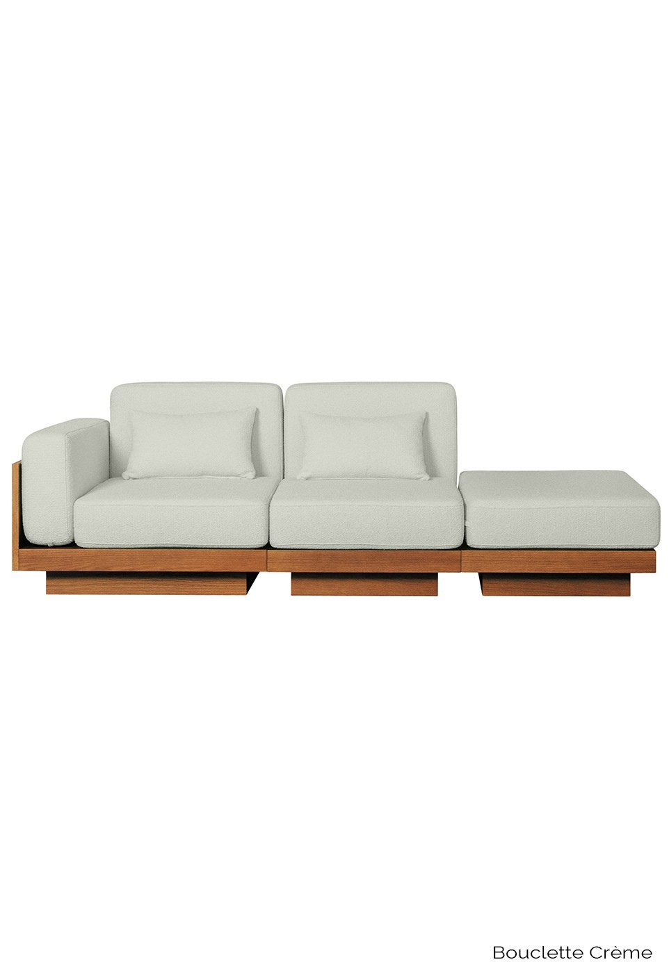 GEORGES THE LOUNGE CHAIR SOFA 3 PLACES  IROKO