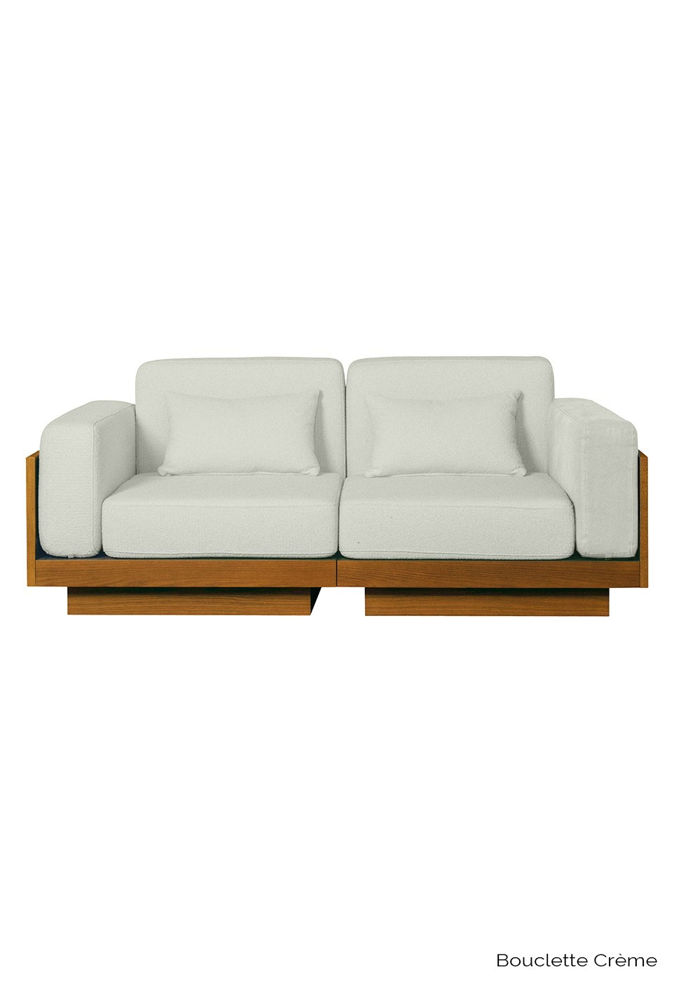 GEORGES THE COMFORTABLE SOFA 2 PLACES  IROKO