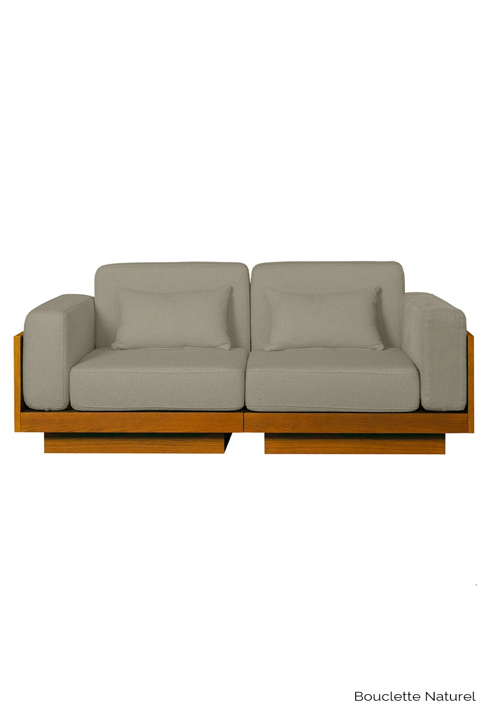 GEORGES THE COMFORTABLE SOFA 2 PLACES  IROKO