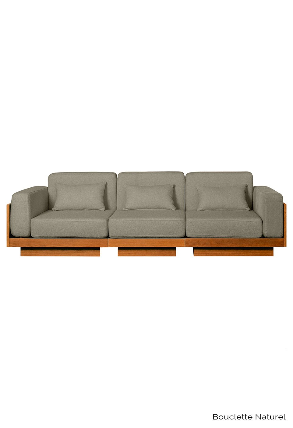 GEORGES THE COMFORTABLE SOFA 3 PLACES  IROKO