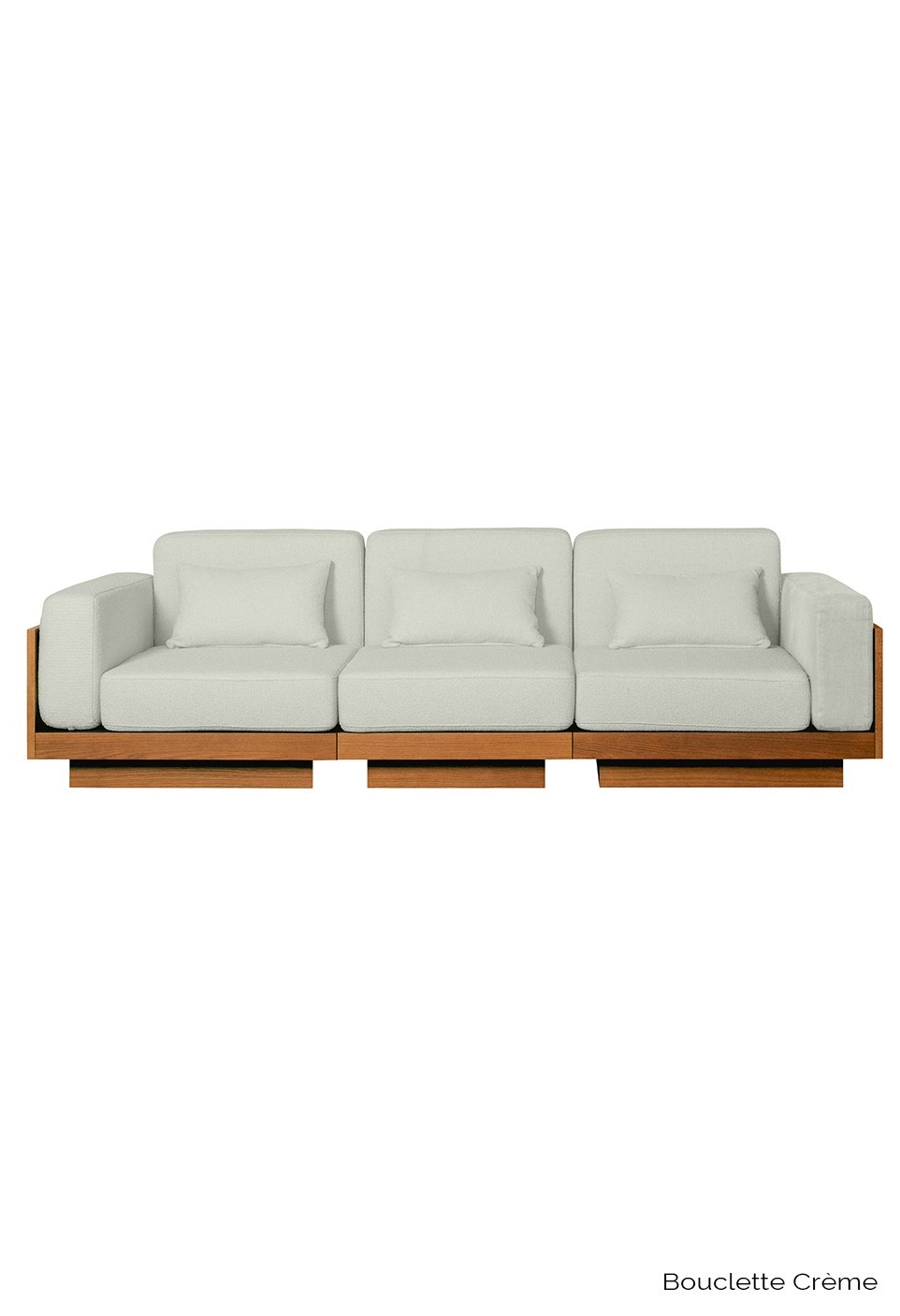 GEORGES THE COMFORTABLE SOFA 3 PLACES  IROKO