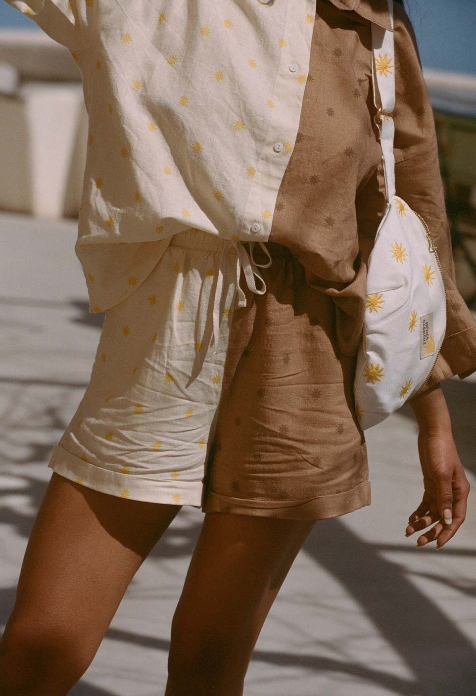 Pyjama Short Sun Print - Nénés x Gabrielle