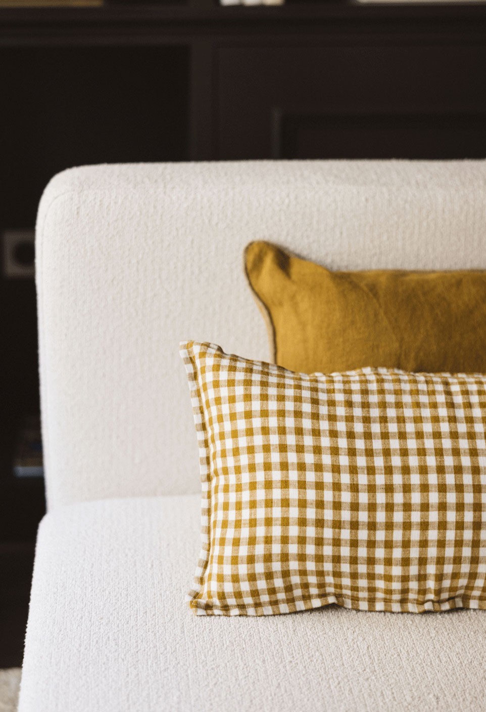 Cushion Salvador Curry yellow | Gabrielle Paris