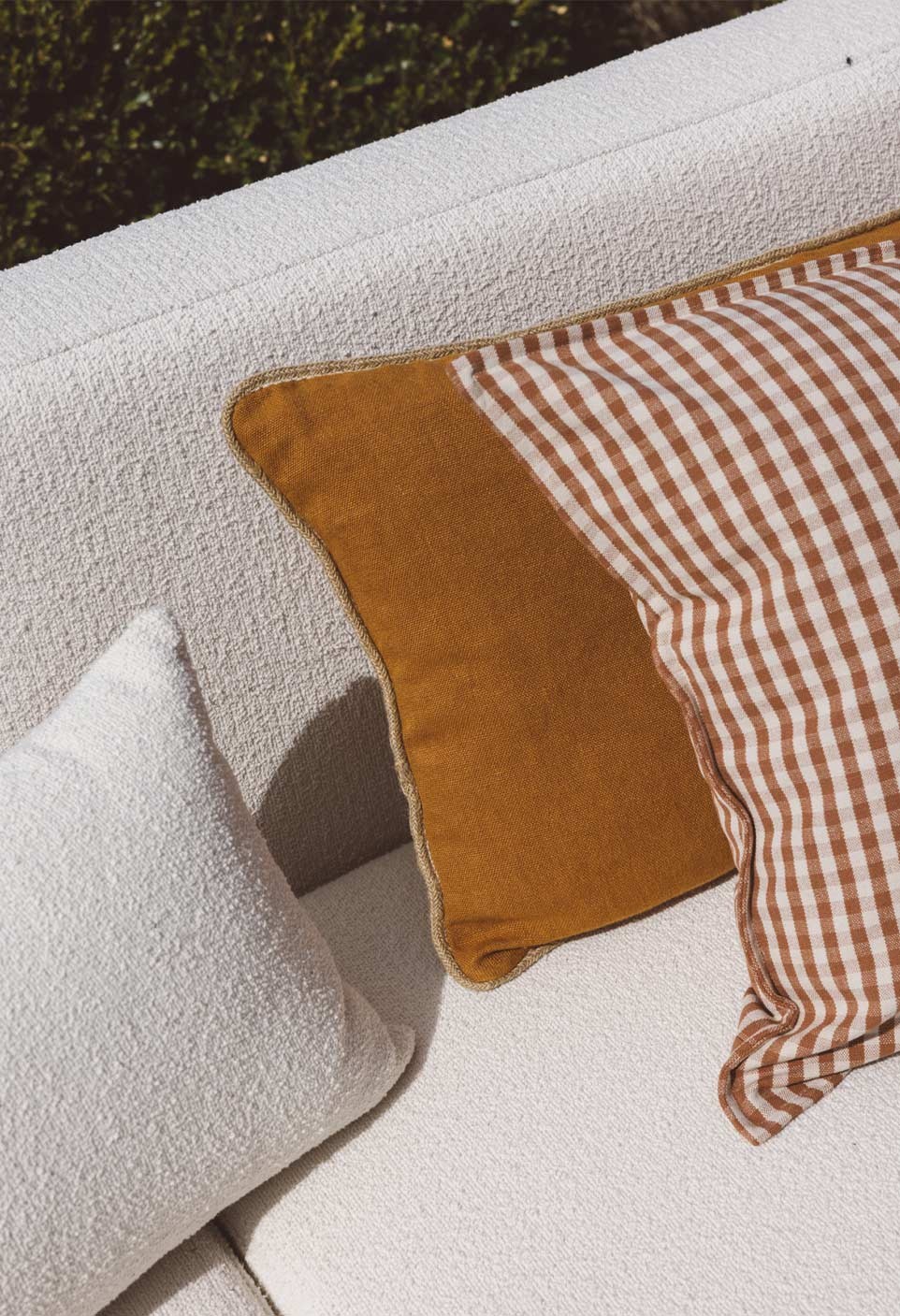 Cushion Salvador Noisette | Respire Home | Gabrielle Paris