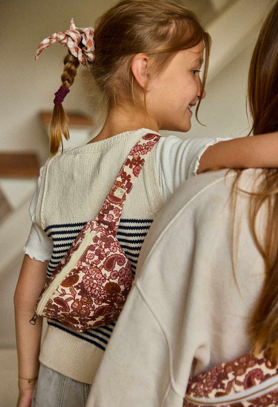 KIDS WAISTBAG  ARABESQUE BORDEAUX