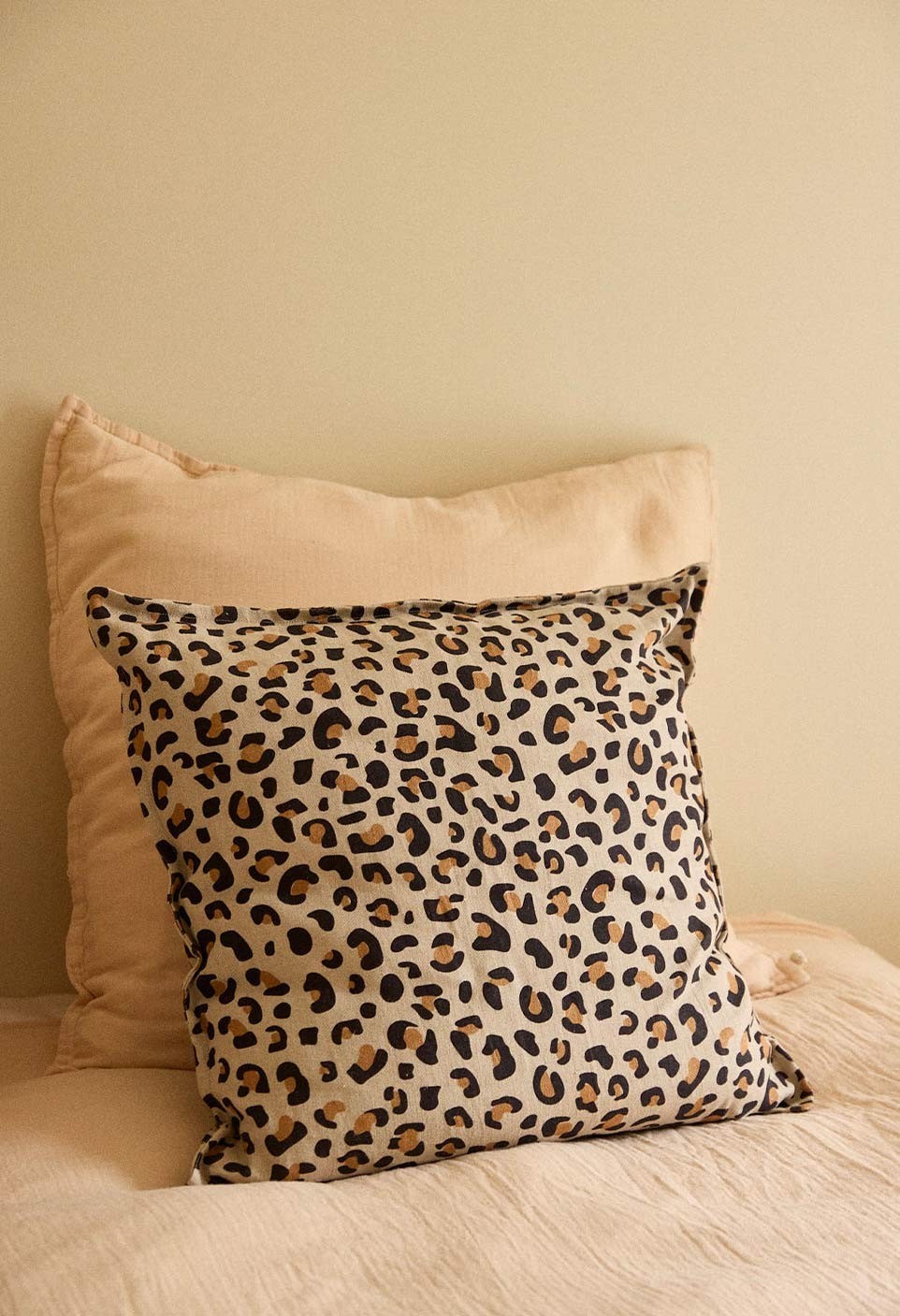 CUSHION  LEOPARD 50X50 CM