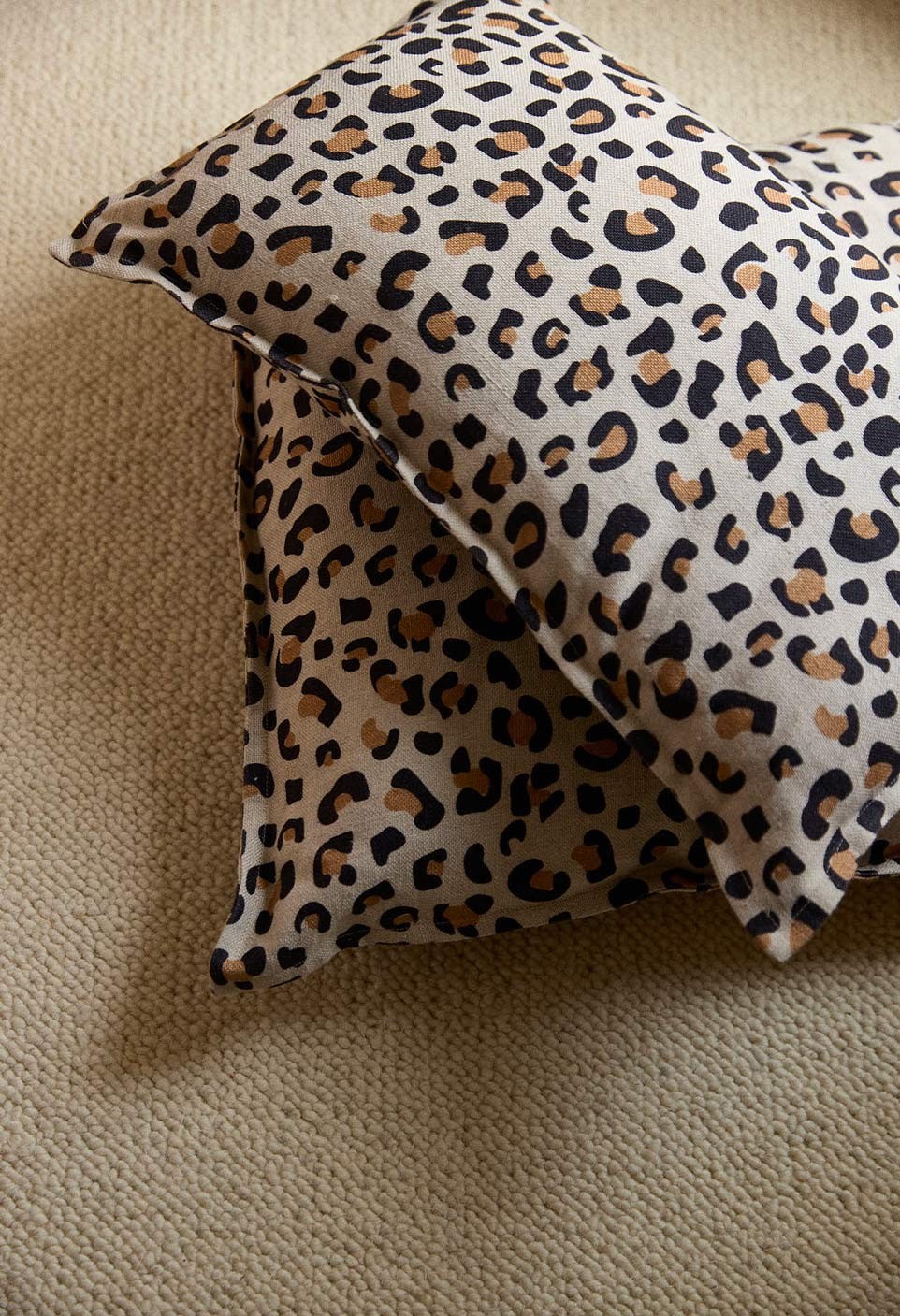 CUSHION  LEOPARD 50X50 CM