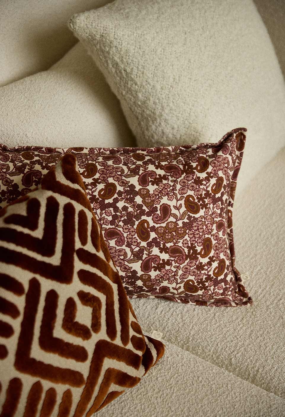 COUSSIN TAORMINA  ARABESQUE BORDEAUX