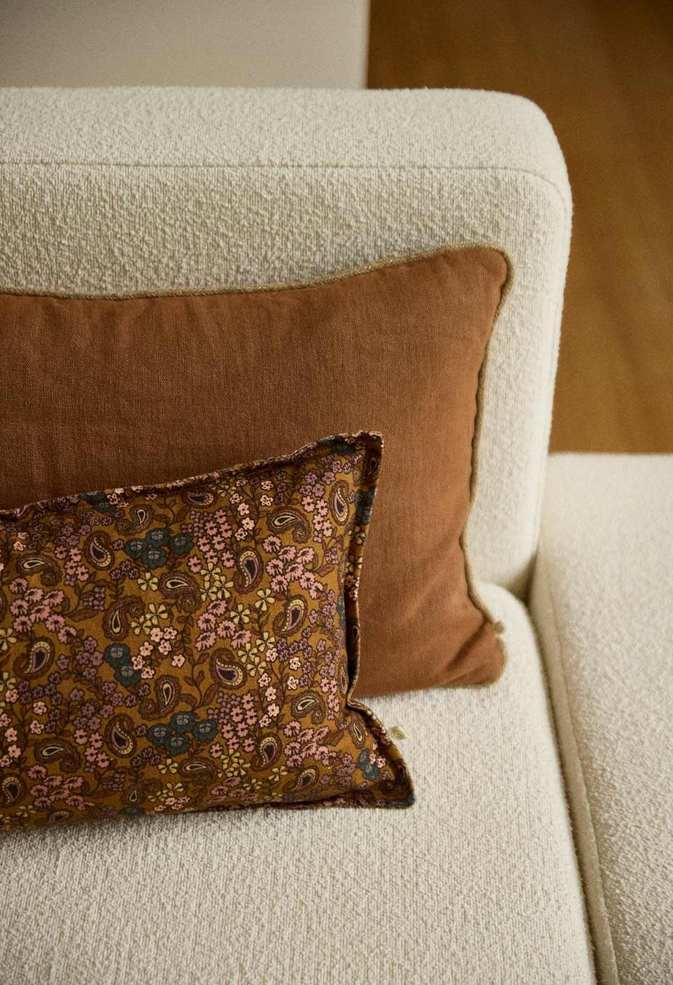 COUSSIN TAORMINA  ARABESQUE OCRE