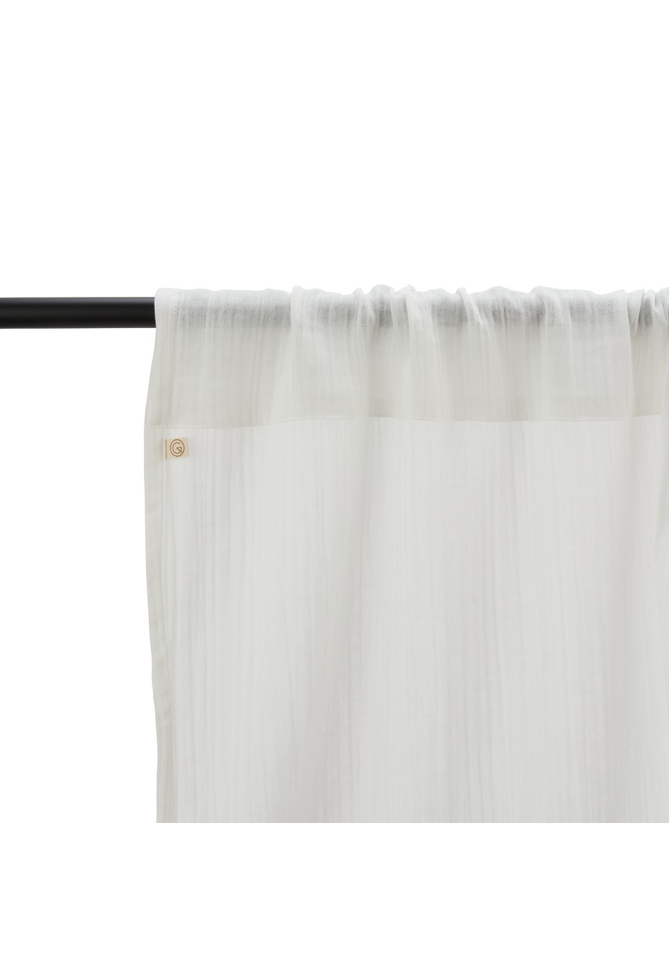 COTTON GAUZE CURTAIN  MIEL_MARKETPLACE