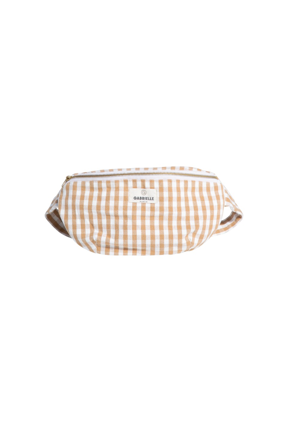 WAIST BAG VICHY CAMEL_MARKETPLAXE