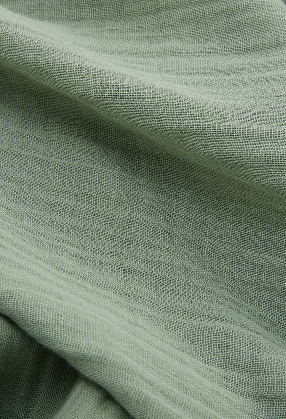 COTTON GAUZE CURTAIN  EUCALYPTUS