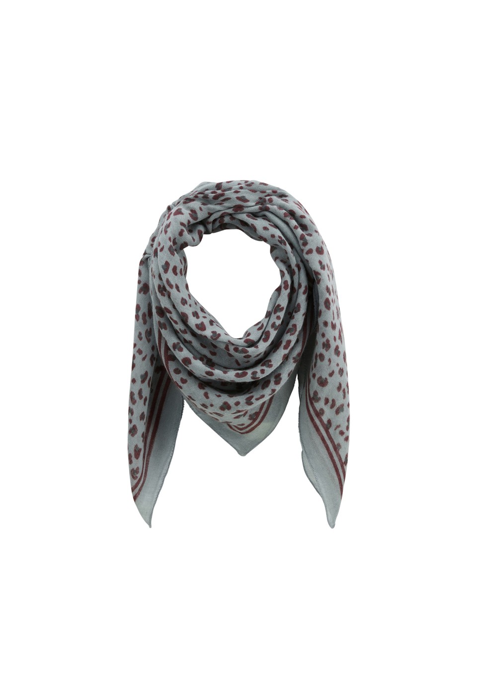 WOOL SCARF  LÉOPARD ACIER_MARKETPLACE