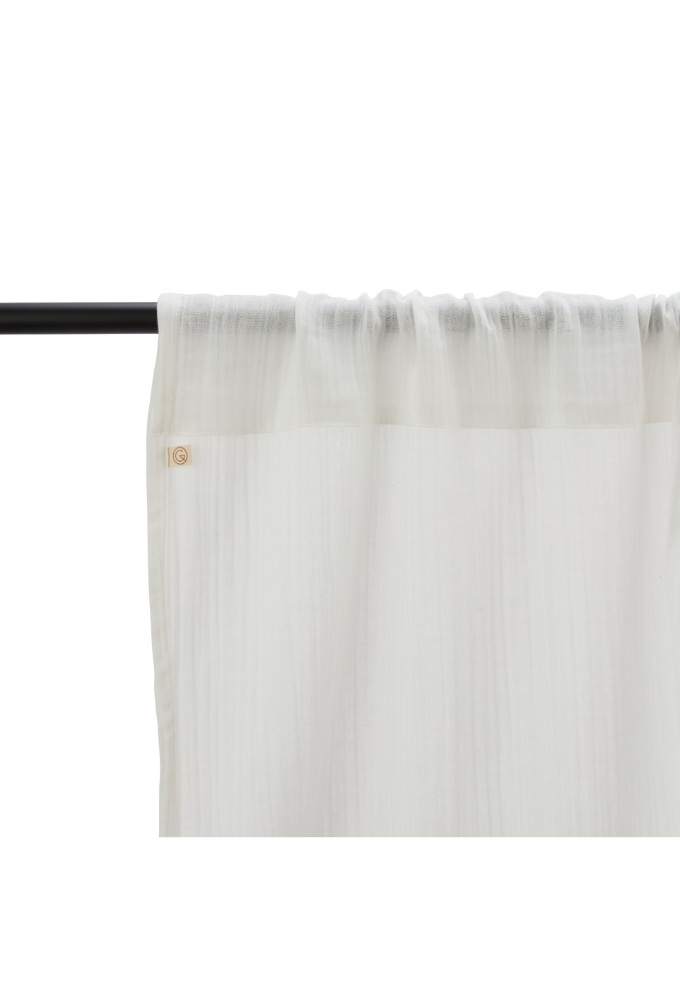 COTTON GAUZE CURTAIN  MIEL_MARKETPLACE