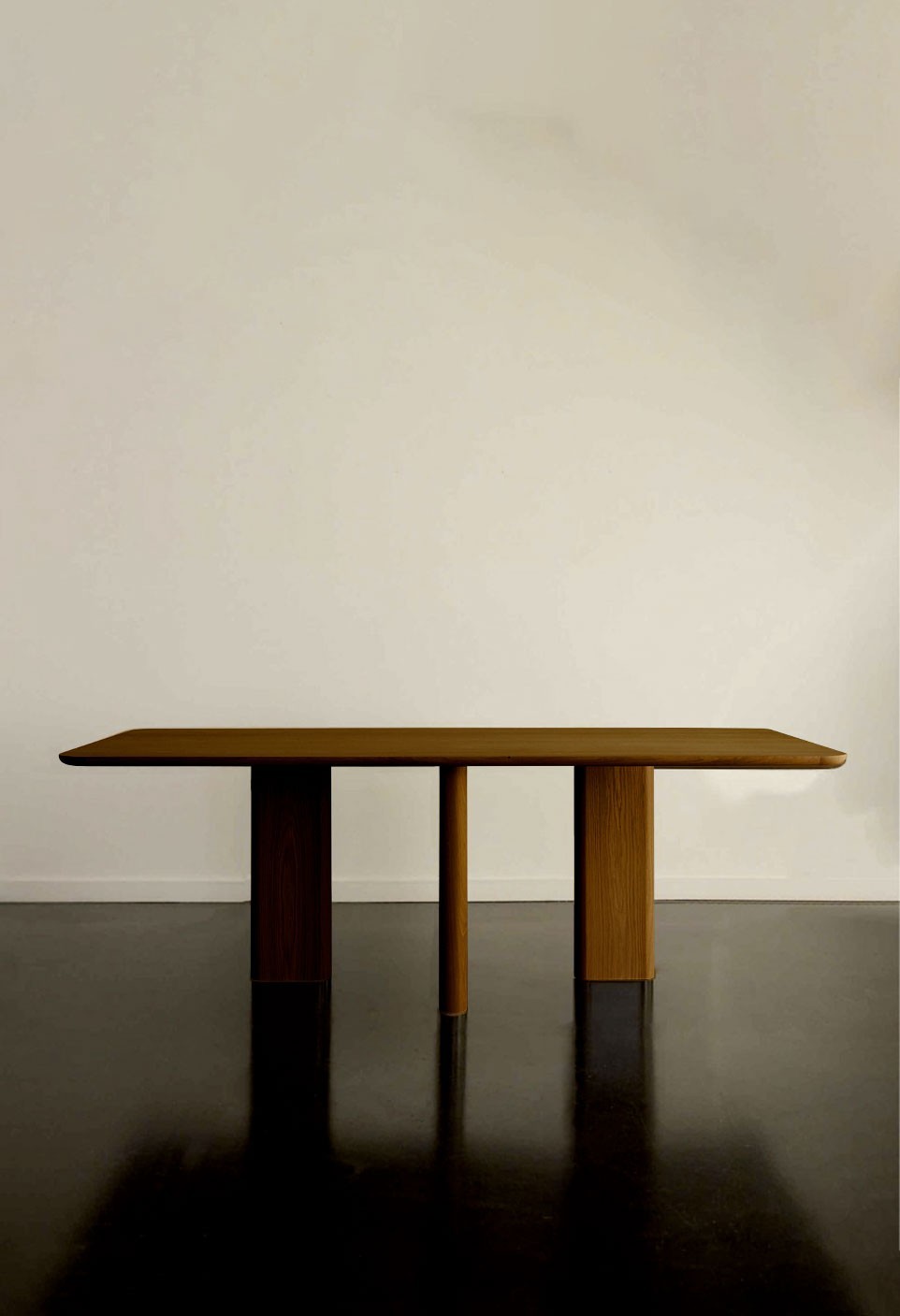 JOE RECTANGULAR DINING TABLE  TEAK FINISH