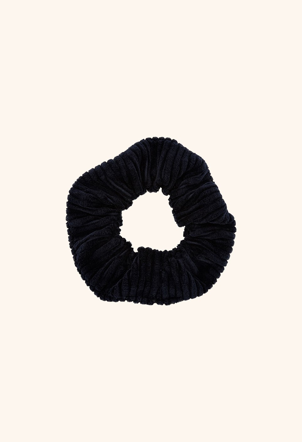 SCRUNCHIE  VELVET BLEU MARINE