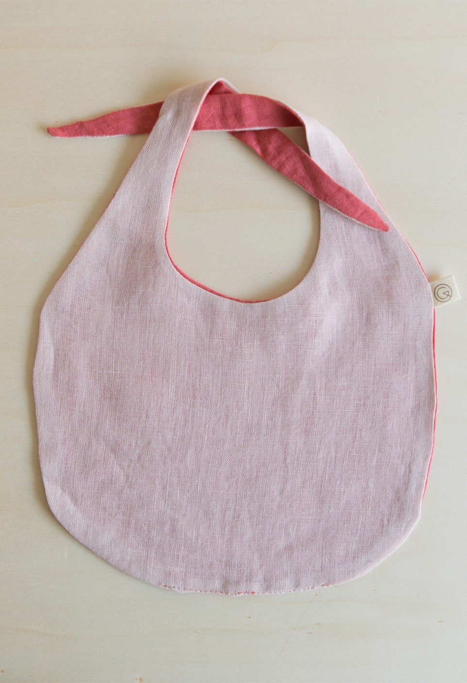 bib pink dragée coral toscane