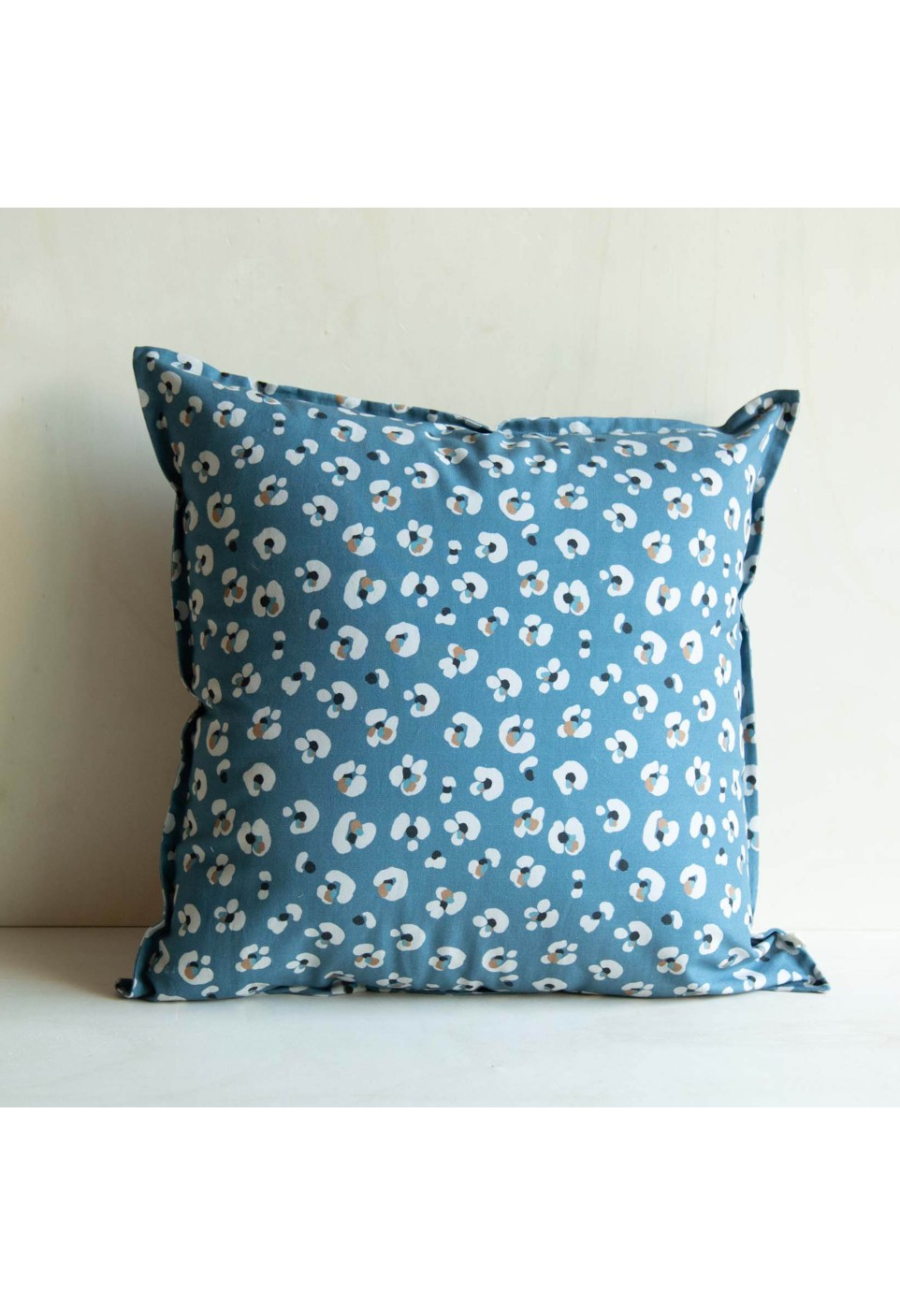 Havana Leo Céleste blue cushion | Home | Gabrielle Paris | Cotton