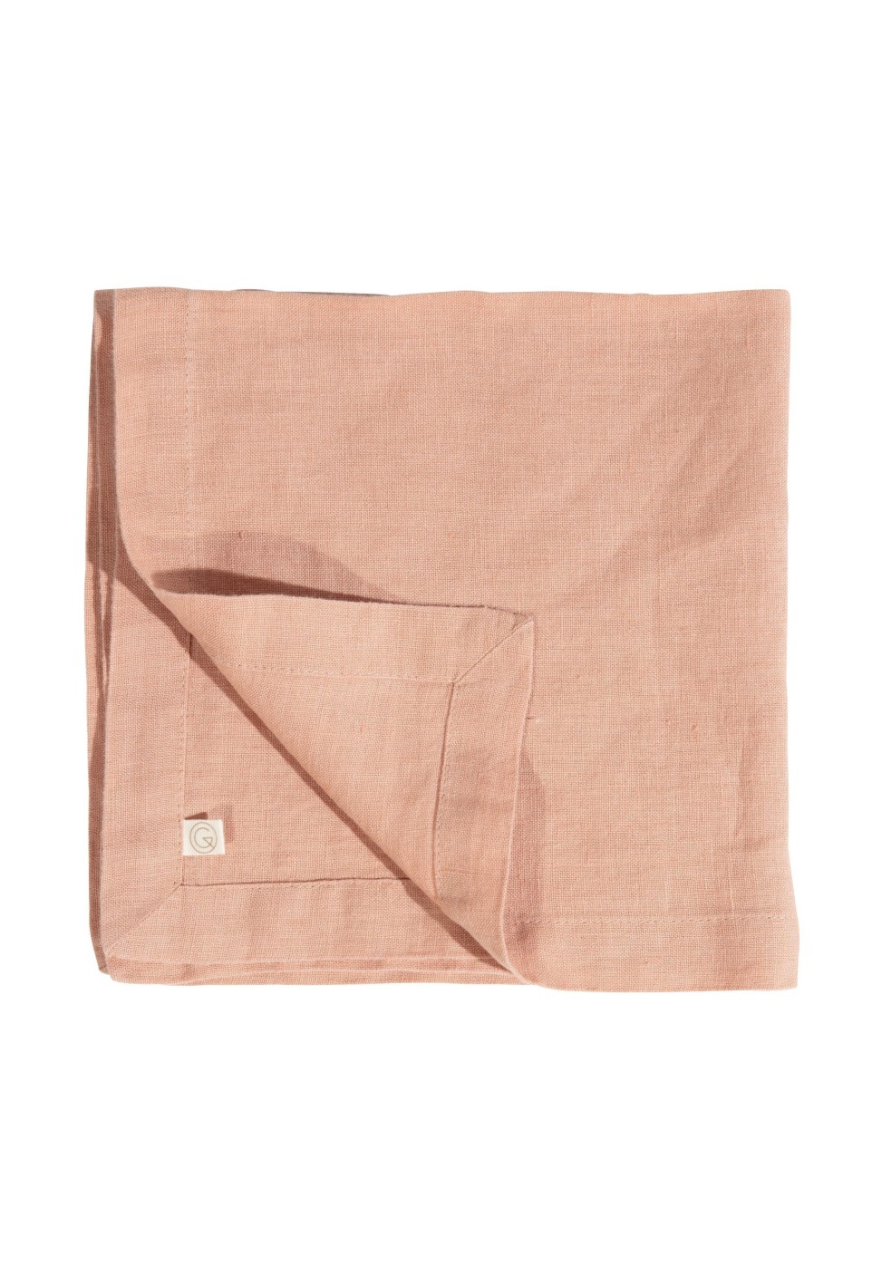 washed linen napkin pink glaise| Gabrielle Paris