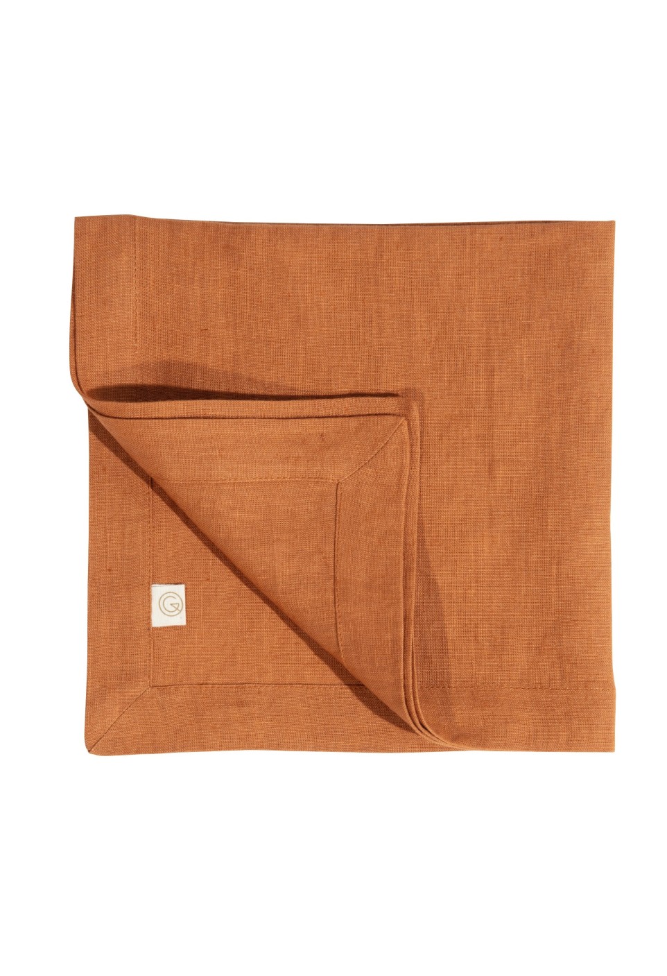 WASHED LINEN NAPKIN  CARAMEL