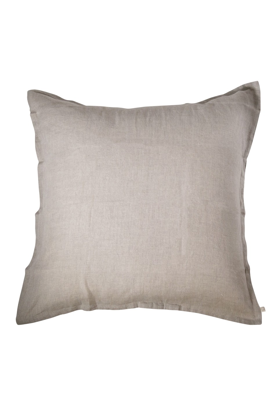 washed linen eurosham pillowcase naturel