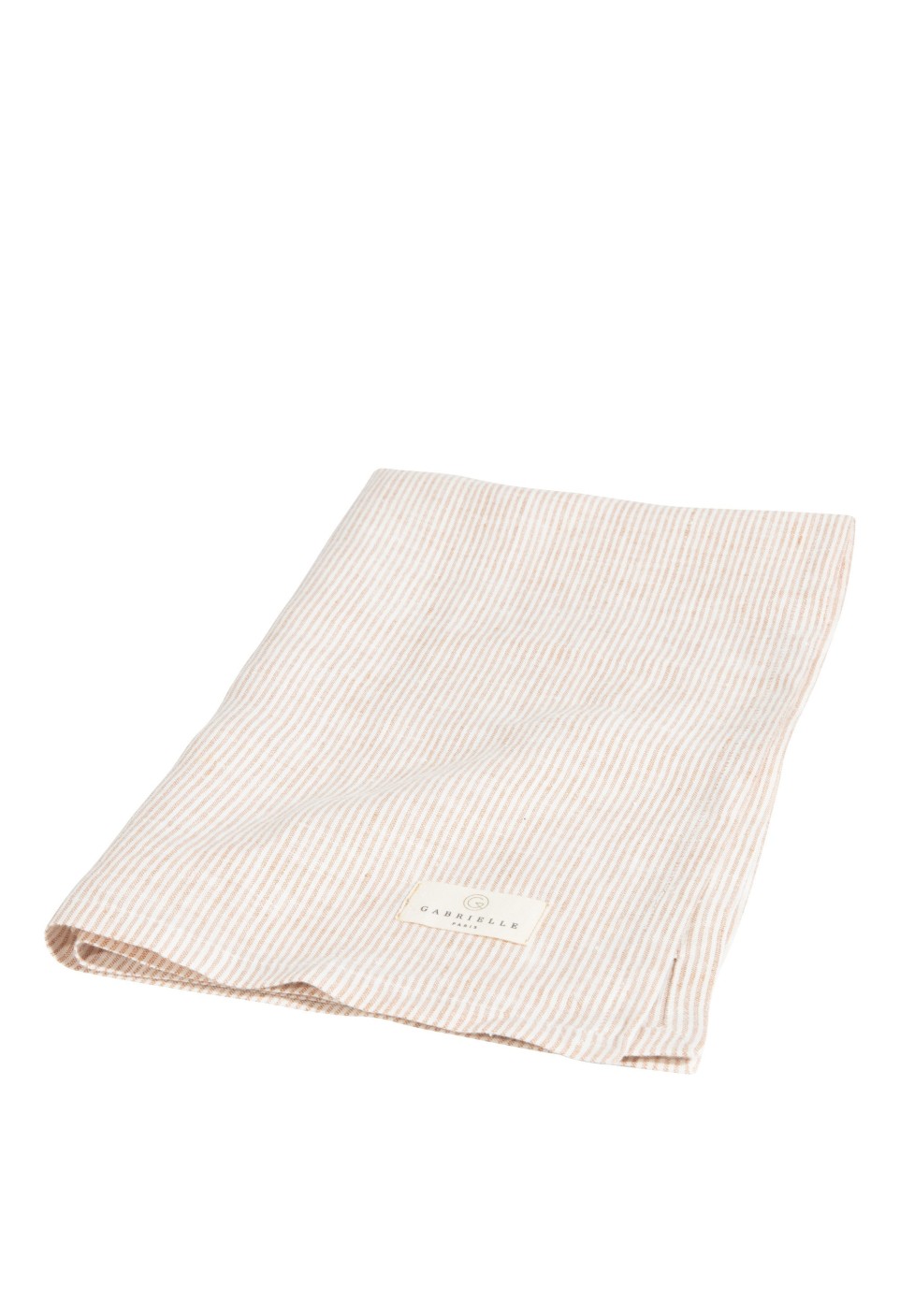 Glaise/Milk thin-striped dishcloth | Prélude | Gabrielle Paris