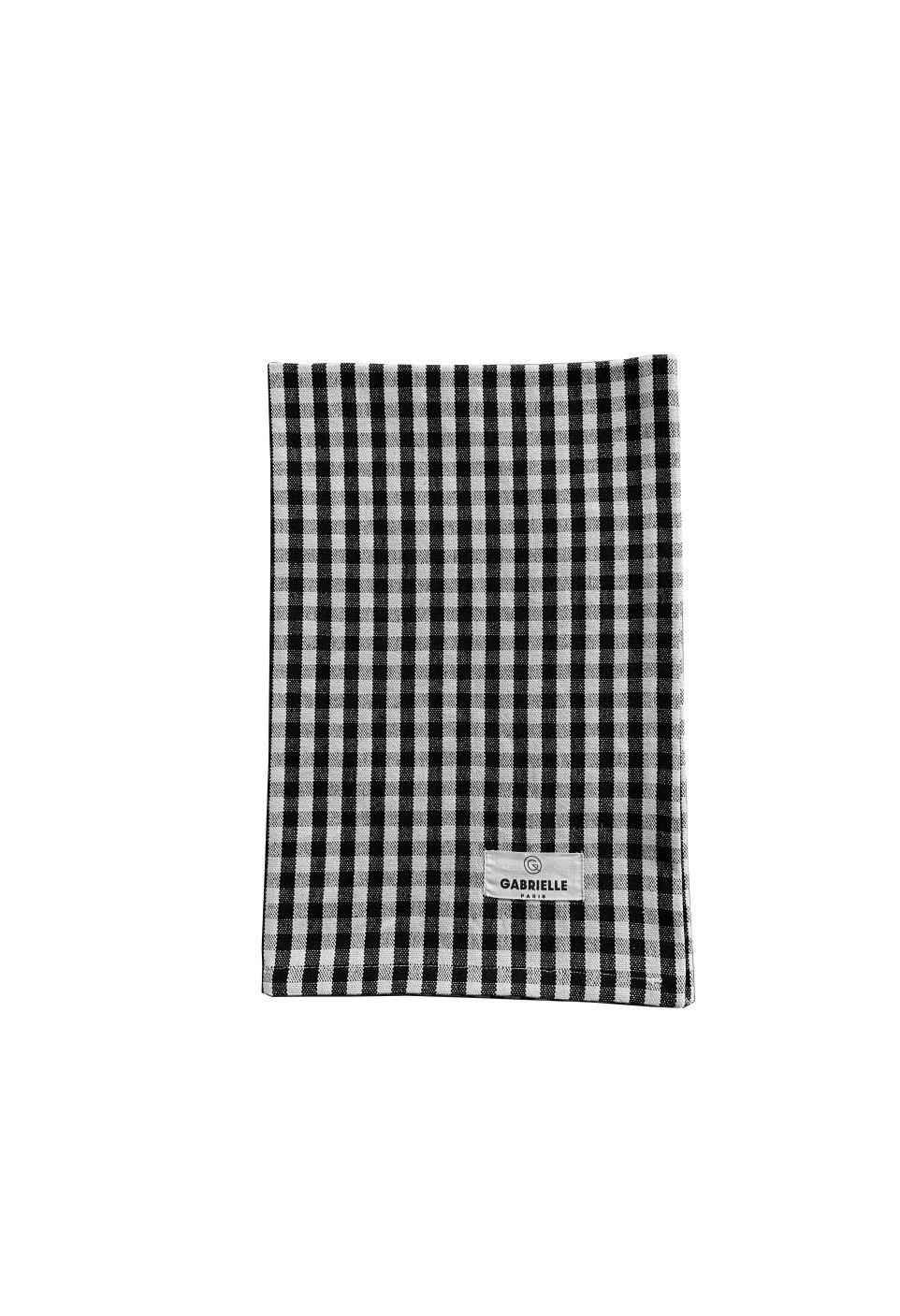 COTTON DISHCLOTH  VICHY BLACK_MARKETPLACE