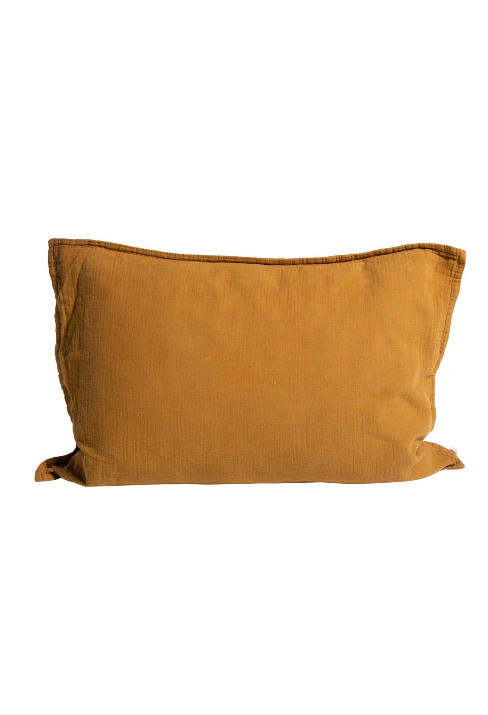 COTTON GAUZE EUROSHAM & PILLOWCASE  AMBRE