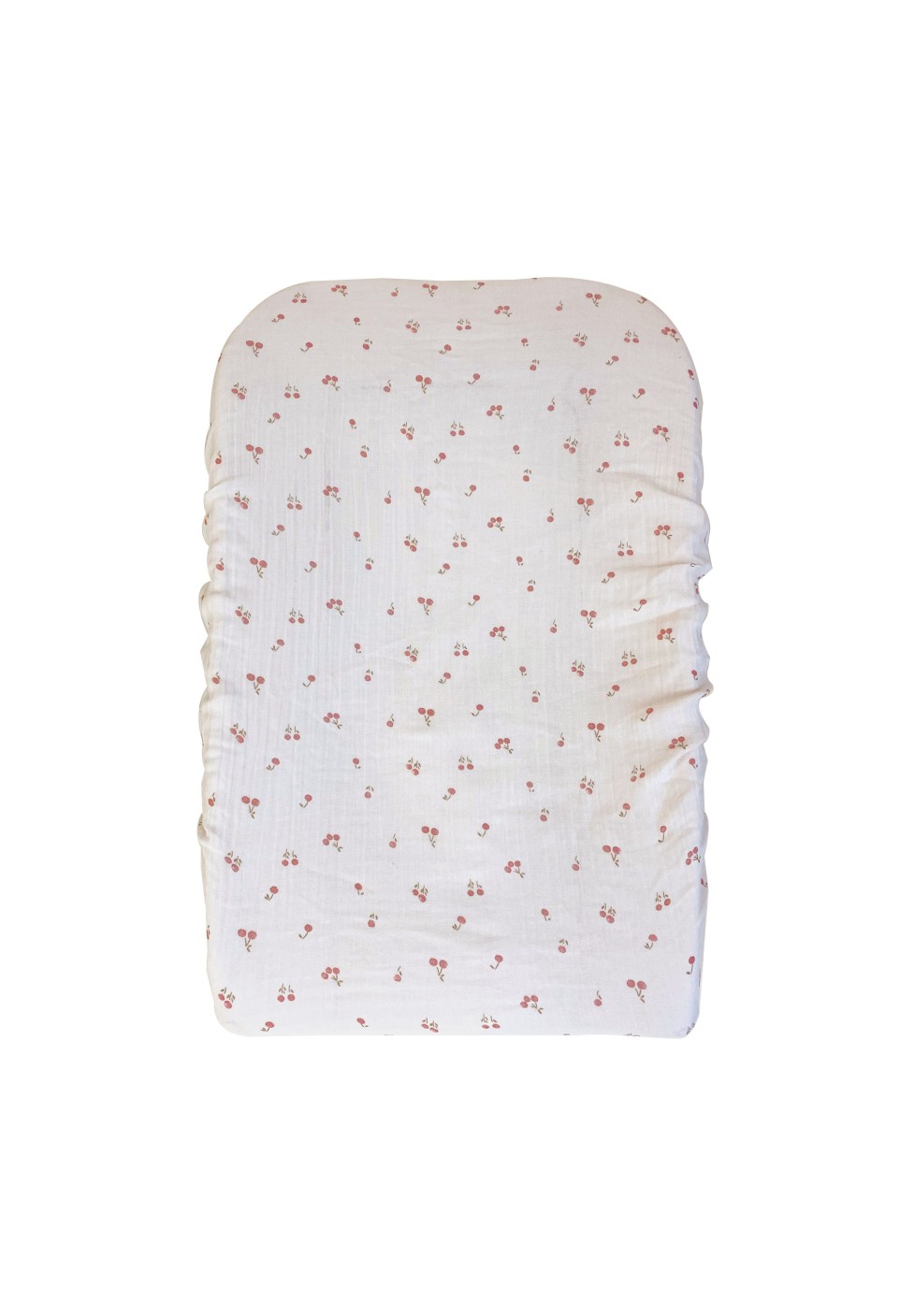 Changing mat cover Blossom Dragée pink - Green&Kids - cotton