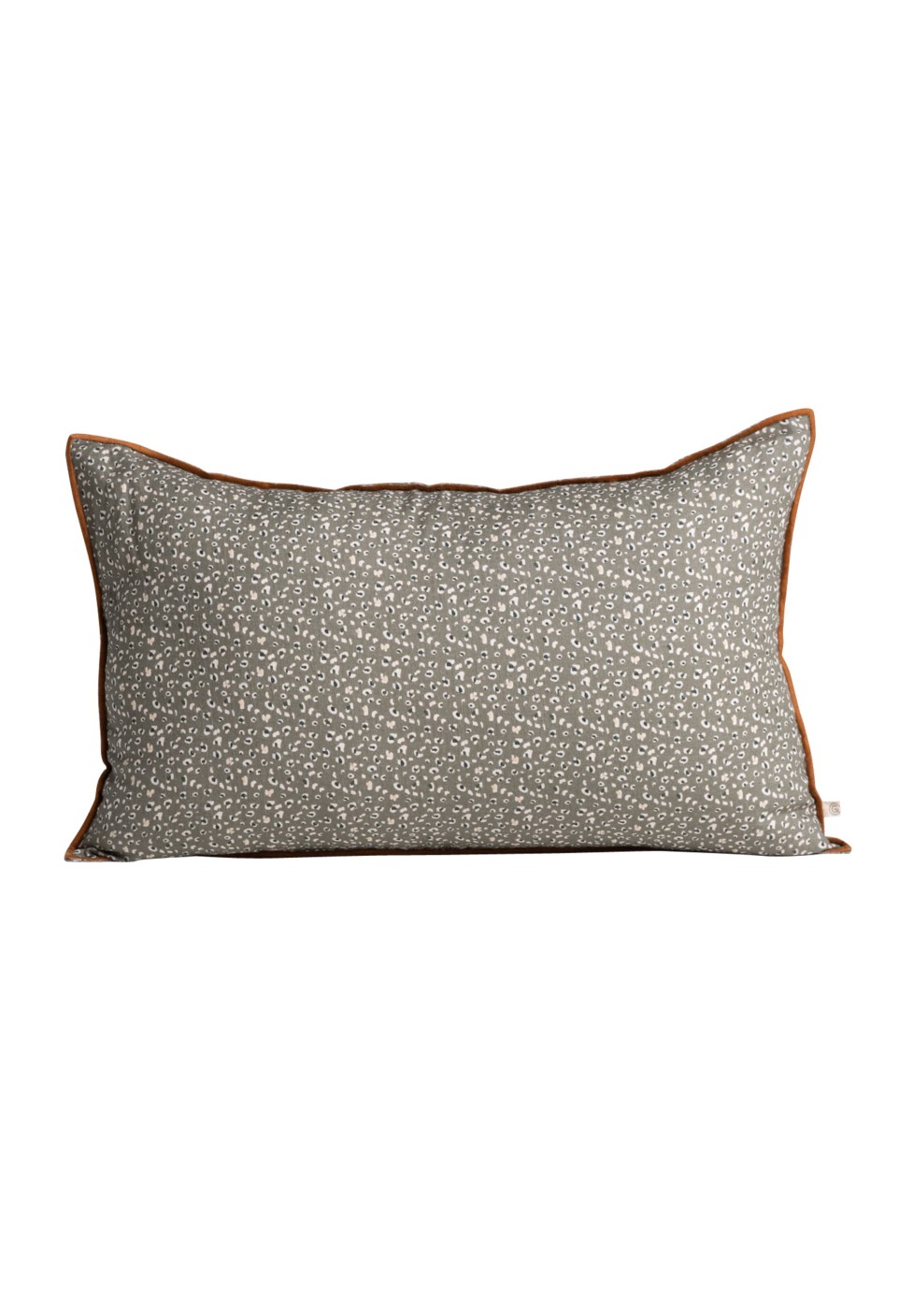 Caracas cushion - print léopard kaki - decoration - household linen