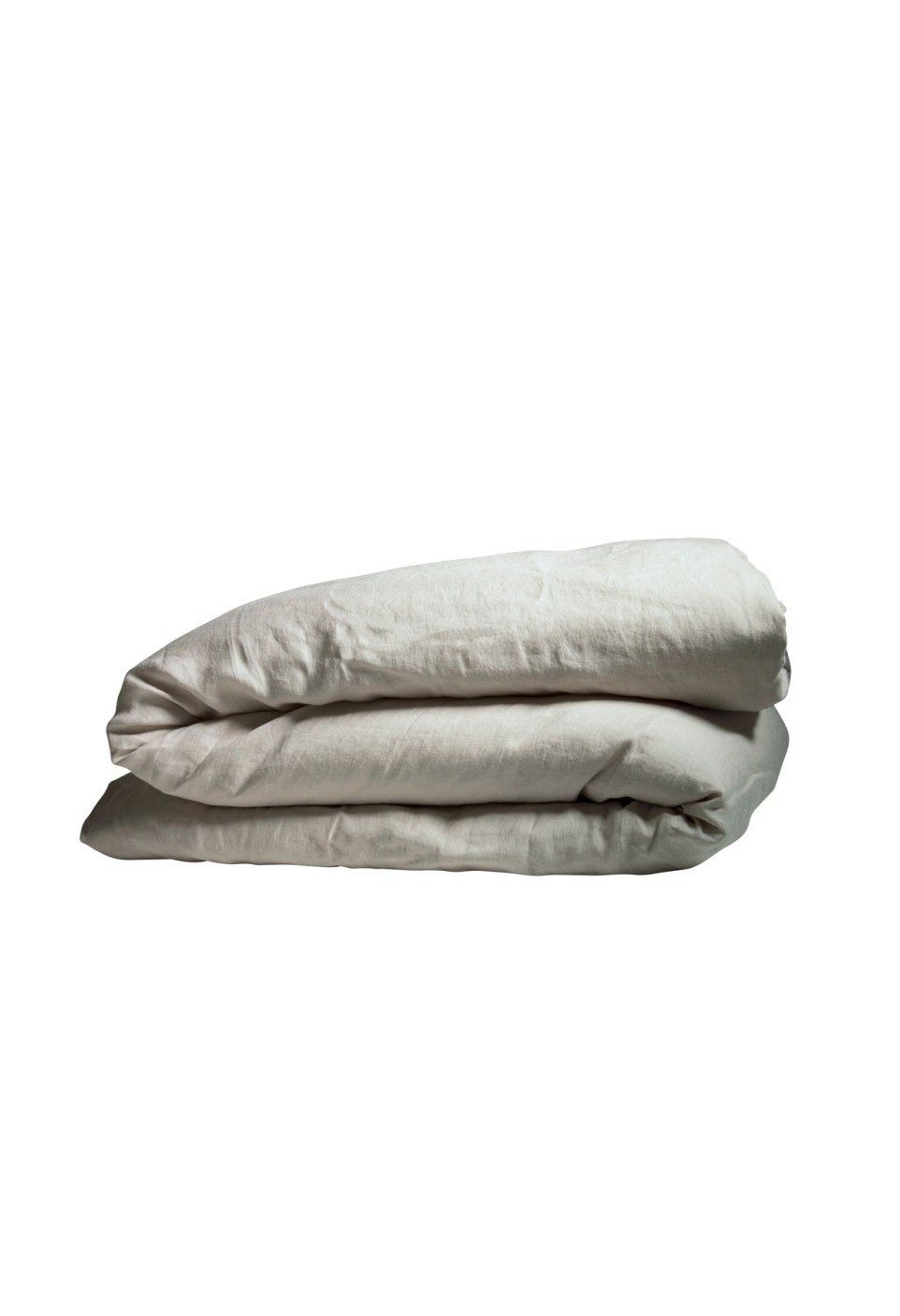 washed linen duvet cover naturel